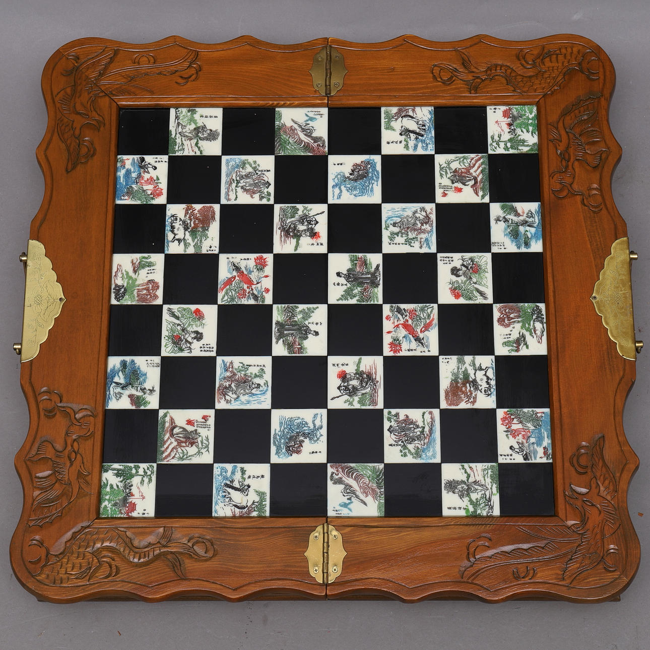 SKAKSPIL, orientalsk, 20. århundrede.