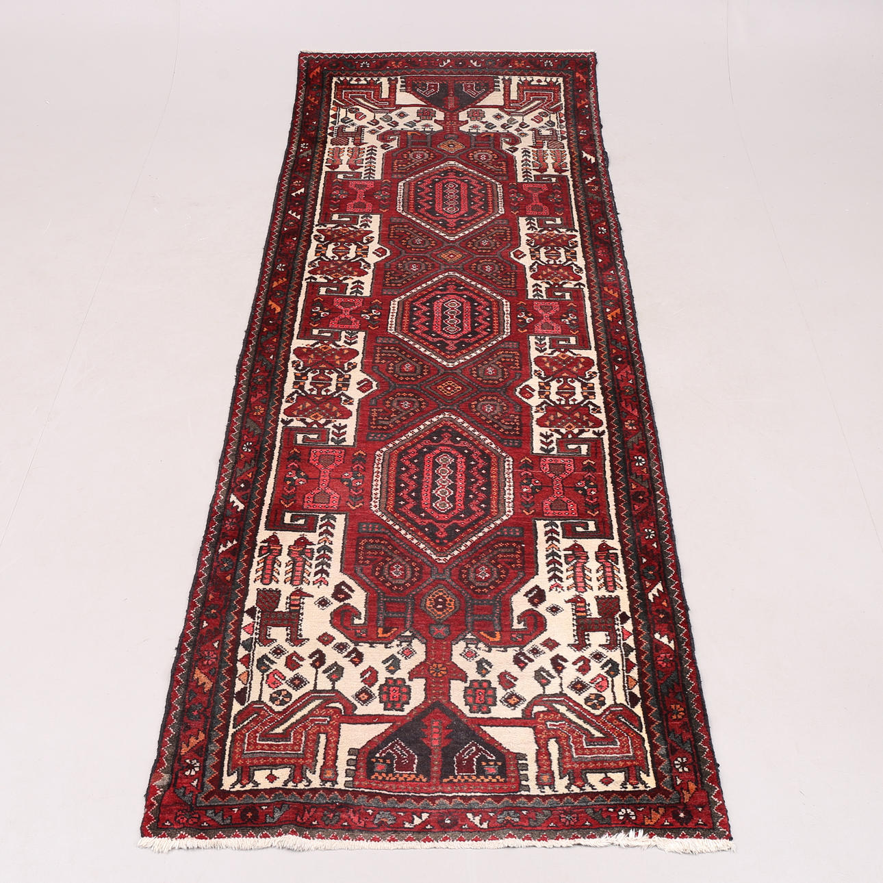 CARPET, gallery, oriental, 288 x 105 cm.