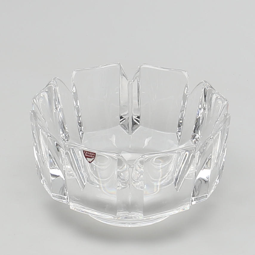 SKÅL i kristall. Corona, Orrefors.