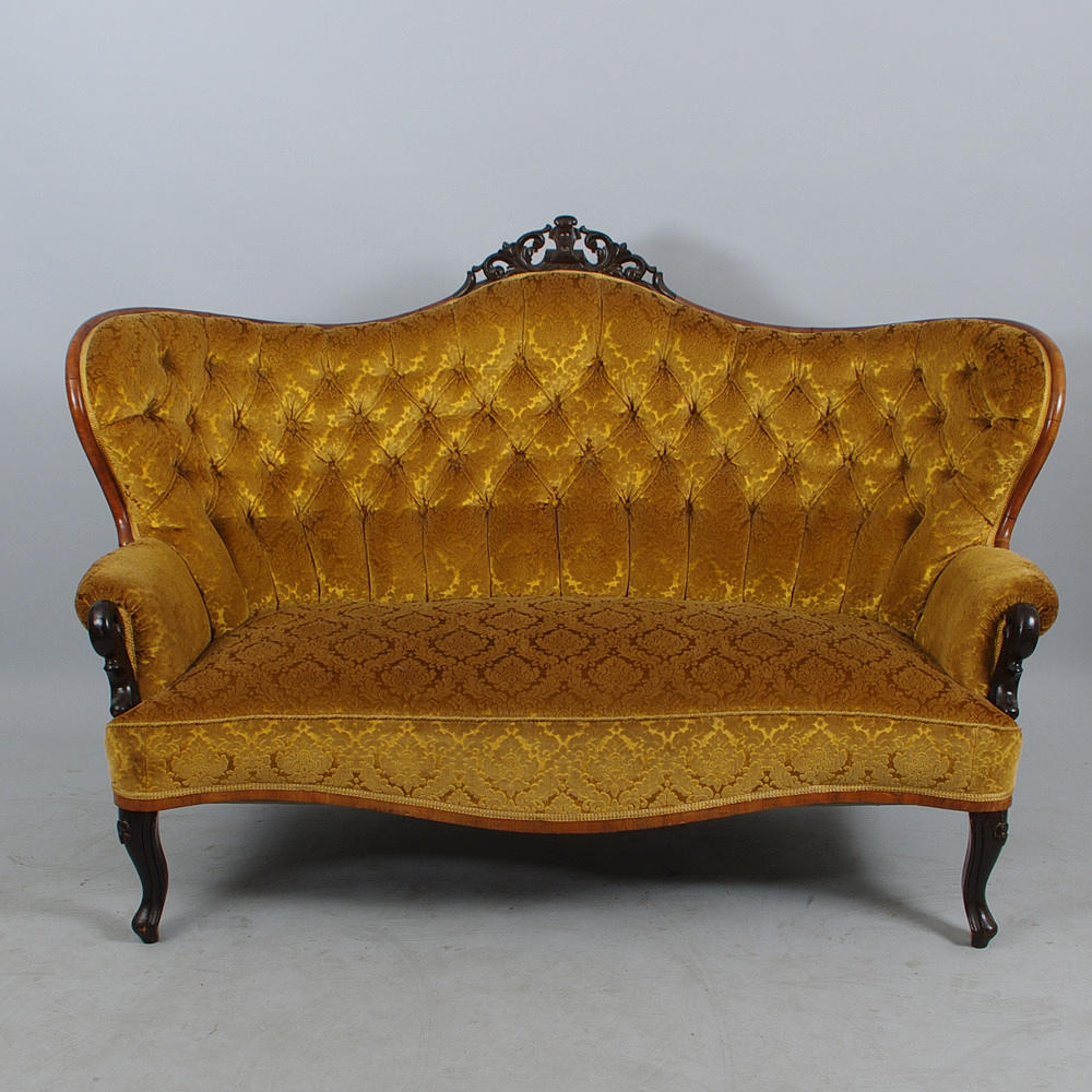 SALONGSSOFFA, rokokostil.