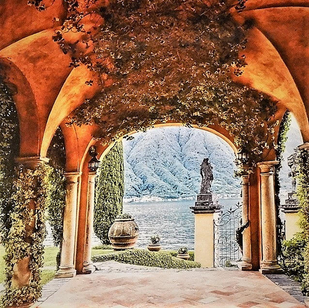 BERNHARD HARTMANN. Villa Cassinella, Fotografie, grosses Format.