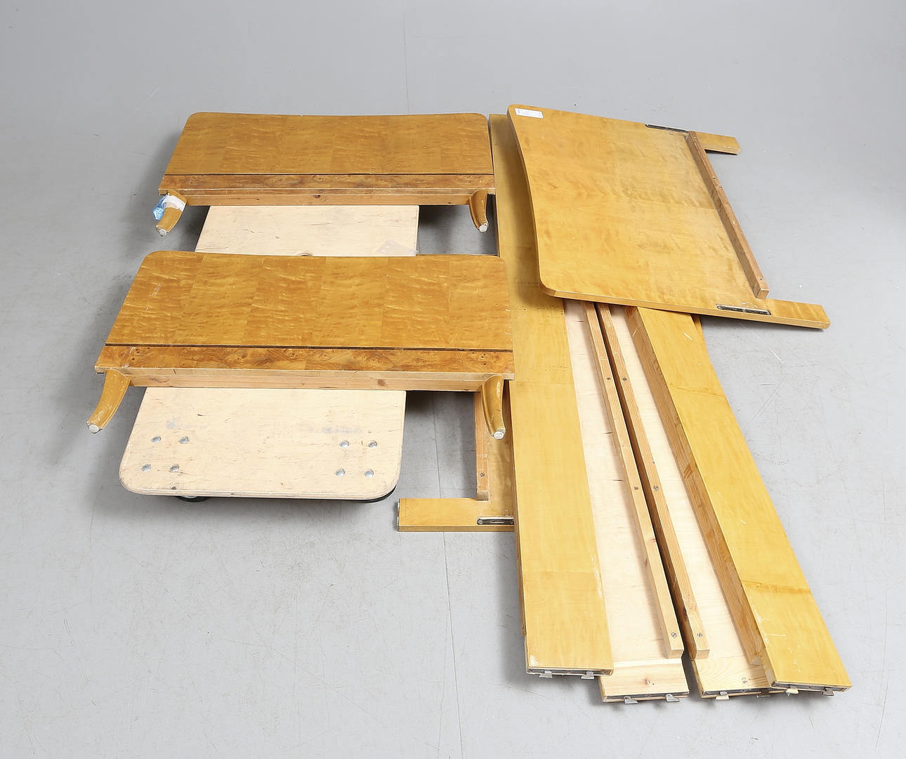 SÄNGRAMAR, ett par, 90 bredd, Svenska Möbelfabrikerna Bodafors, 1940-tal.