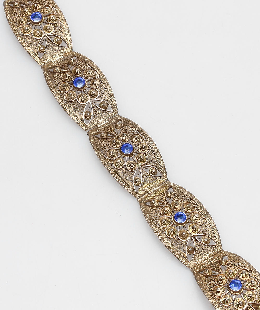 ARMBAND, silver, filigran, 1900-talets början.