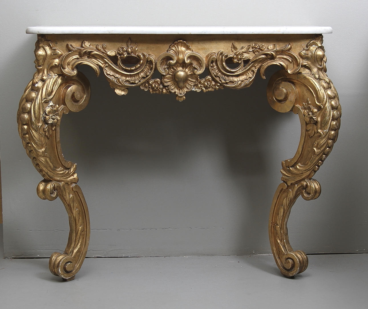 KONSOLBORD, nyrokoko, 1800-talets andra hälft.