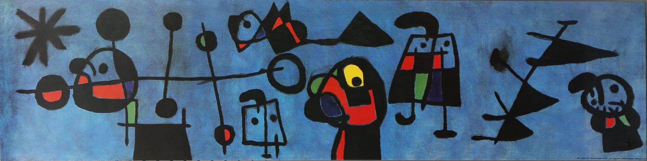 JOAN MIRÓ. EFTER. "Maleri 1953".
