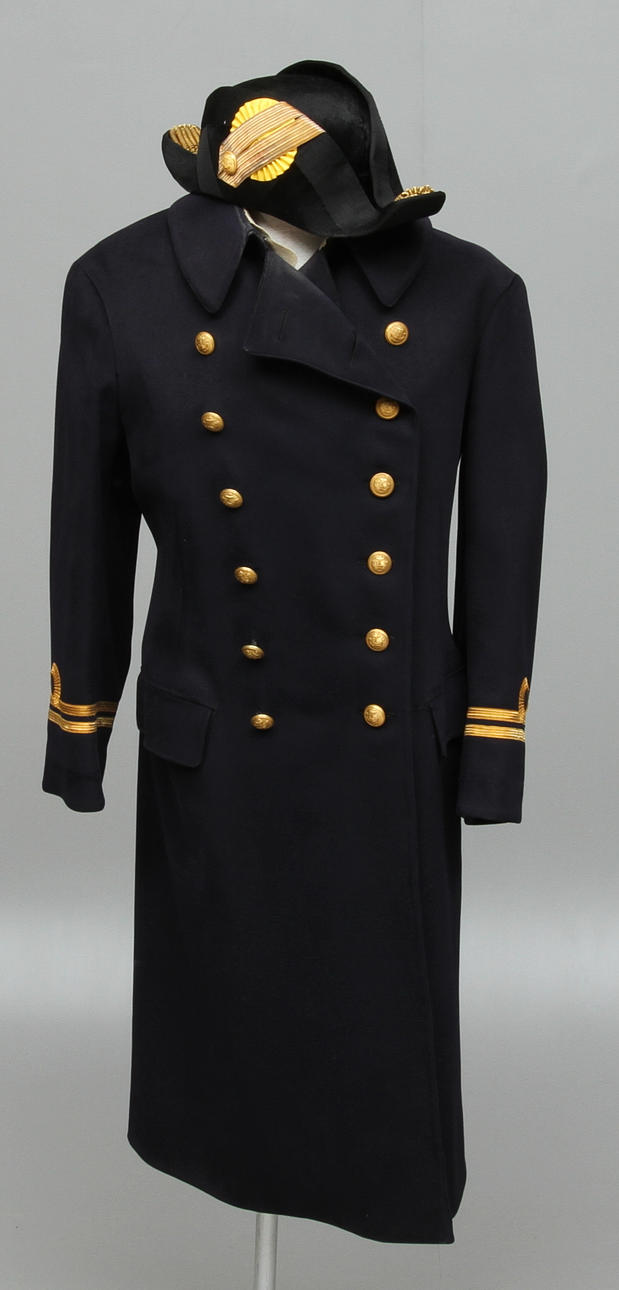 UNIFORM, Kungliga Svenska flottan, med bicorne och epåletter.