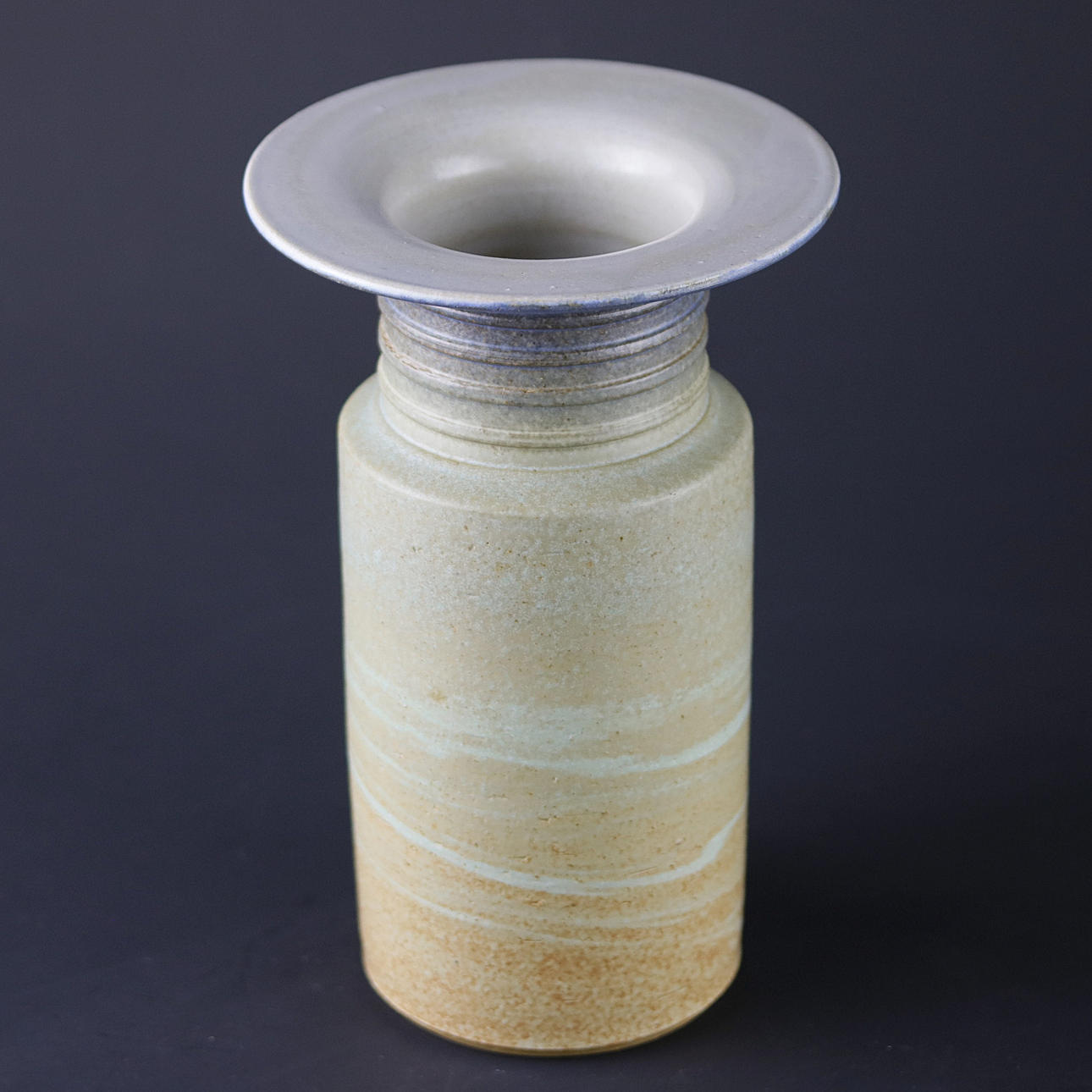HELGI BJÖRGVINSSON. Vase, glazed stoneware, signed - 93.