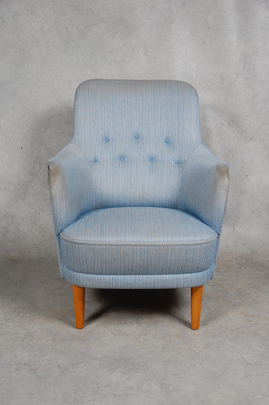 FÅTÖLJ, " Samsas " Carl Malmsten, AB OH Sjögren Tranås.