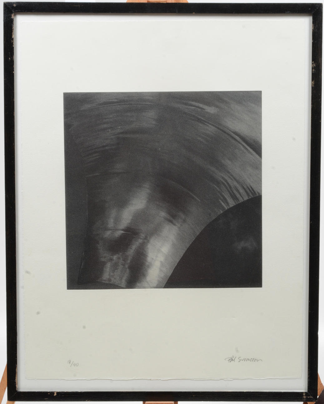 PÅL SVENSSON. Lithograph, signed and numbered.