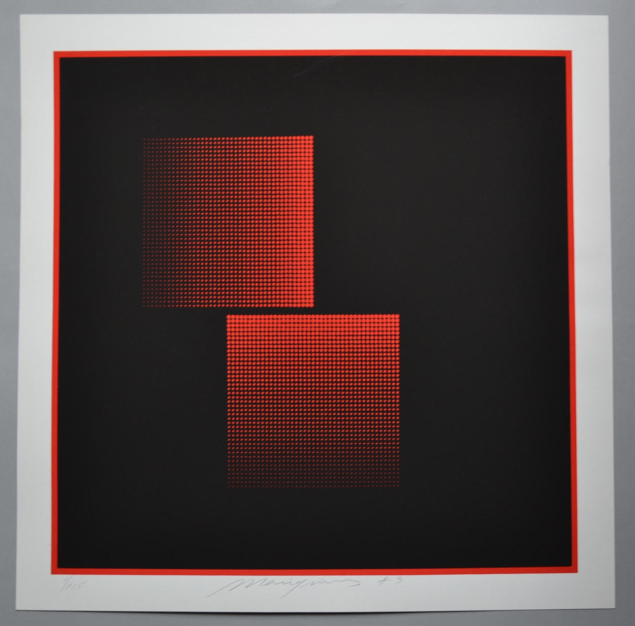 ALMIR MAVIGNIER DA SILVA. GRAPHIC.