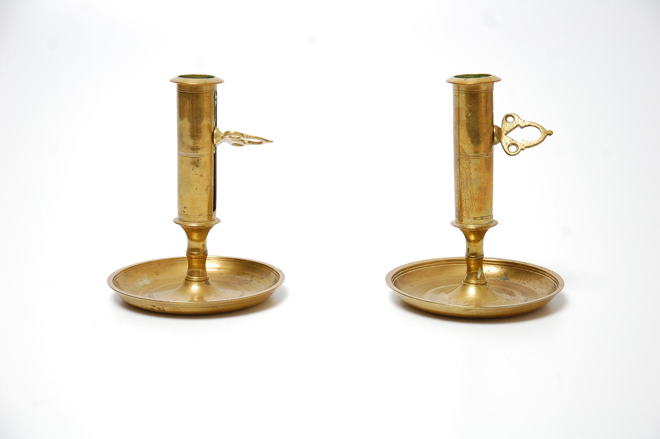 NATTLJUSSTAKAR, 1 par, 1800-tal.