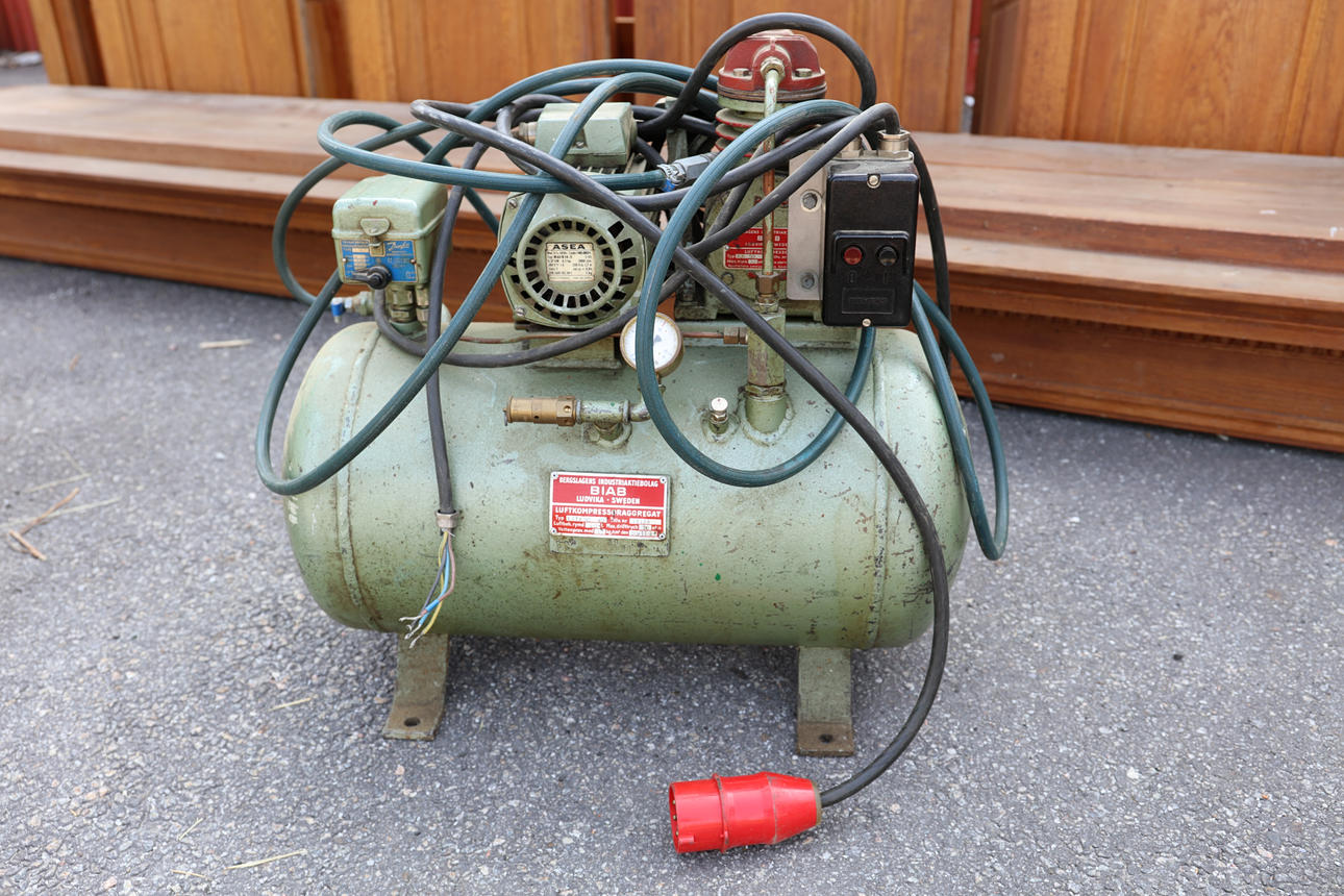 Kompressor, BIAB, Ludvika 1970-tal.