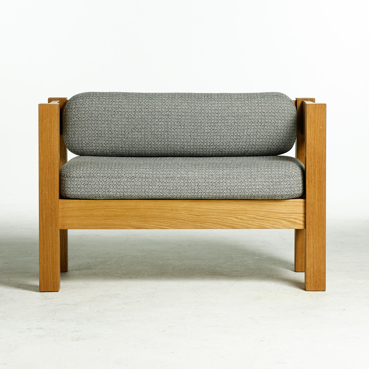 SOFA, "Block", Fogia in collaboration with Atelier Alba, solid oak.