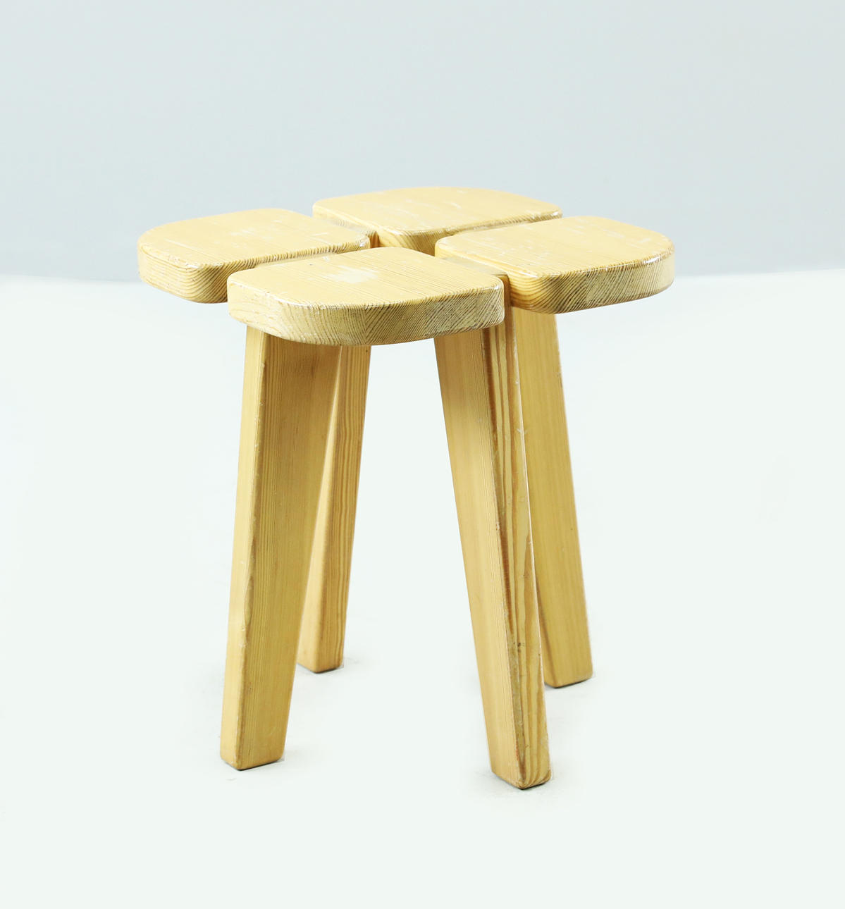 LISA JOHANSSON-PAPE. stool, "Apila", pine.
