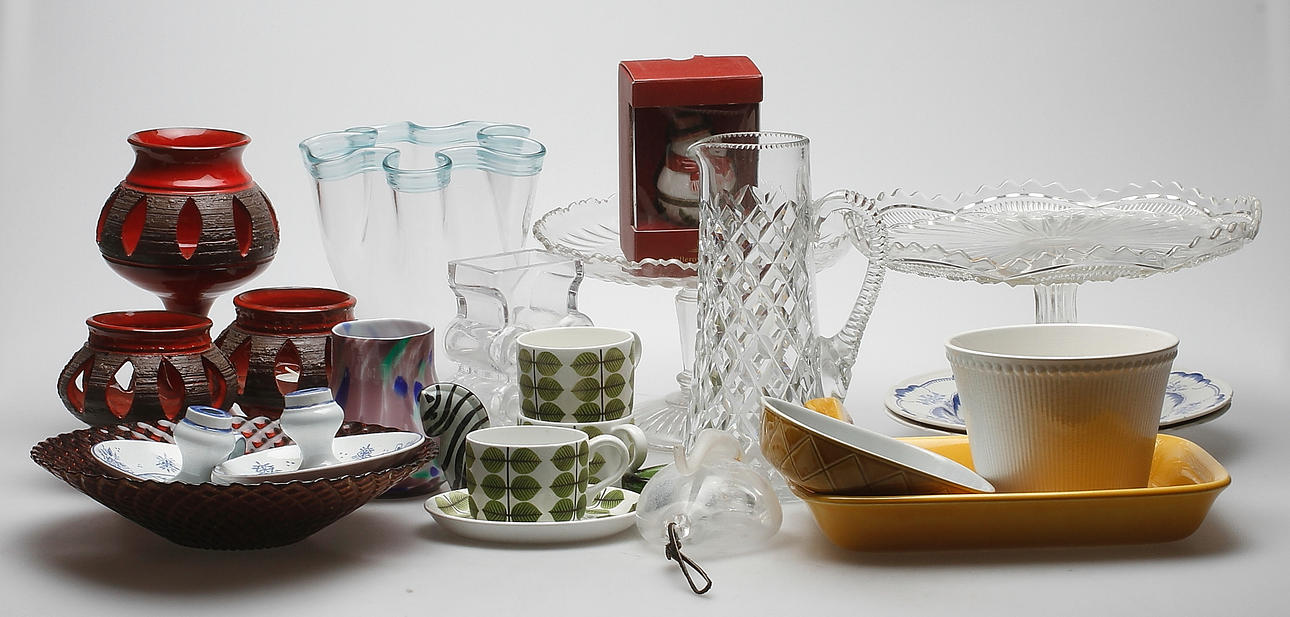 GLAS och KERAMIK, 1900-tal.
