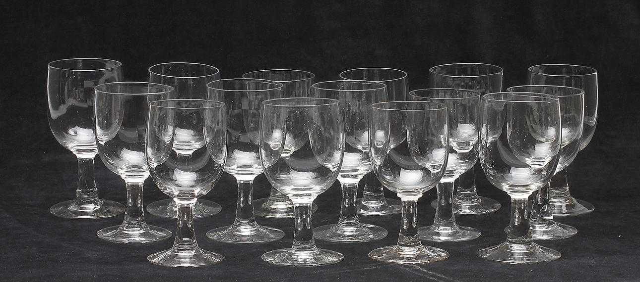 VINGLAS, 15 st, 1900-tal.