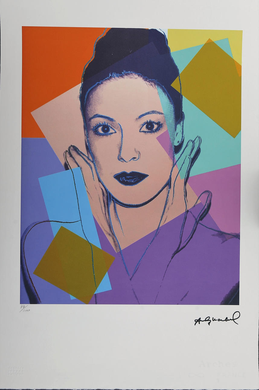 AFTER ANDY WARHOL. "Karen Kain".
