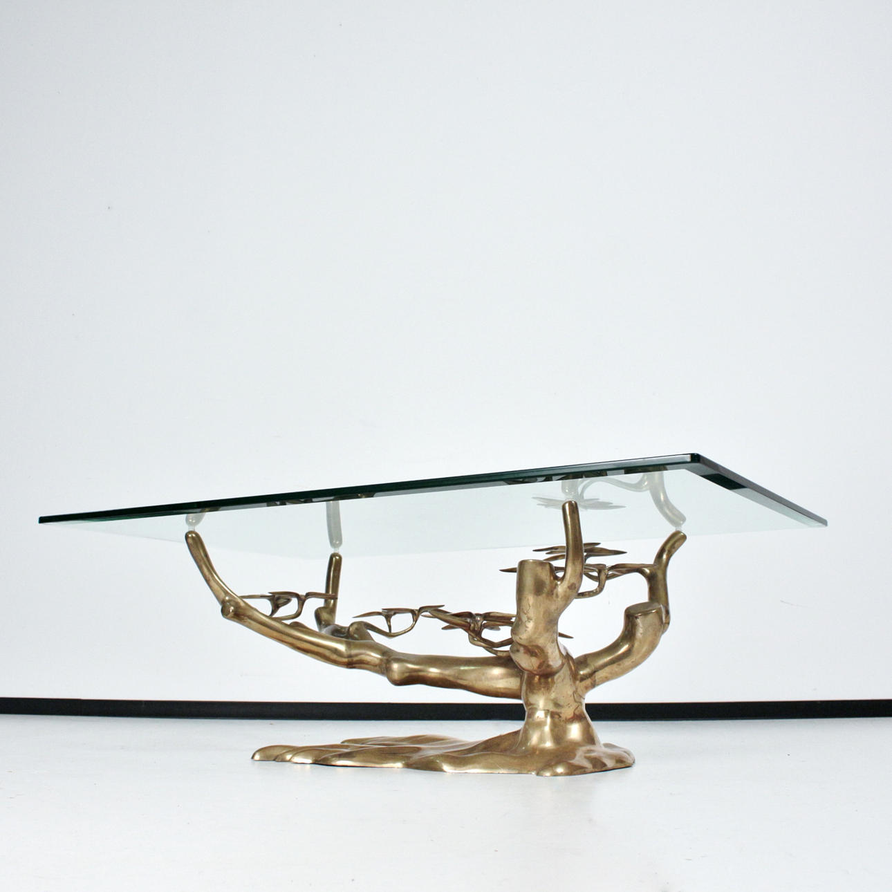 ATTRIBUTED TO WILLY DARO. Coffee table "BONSAI".