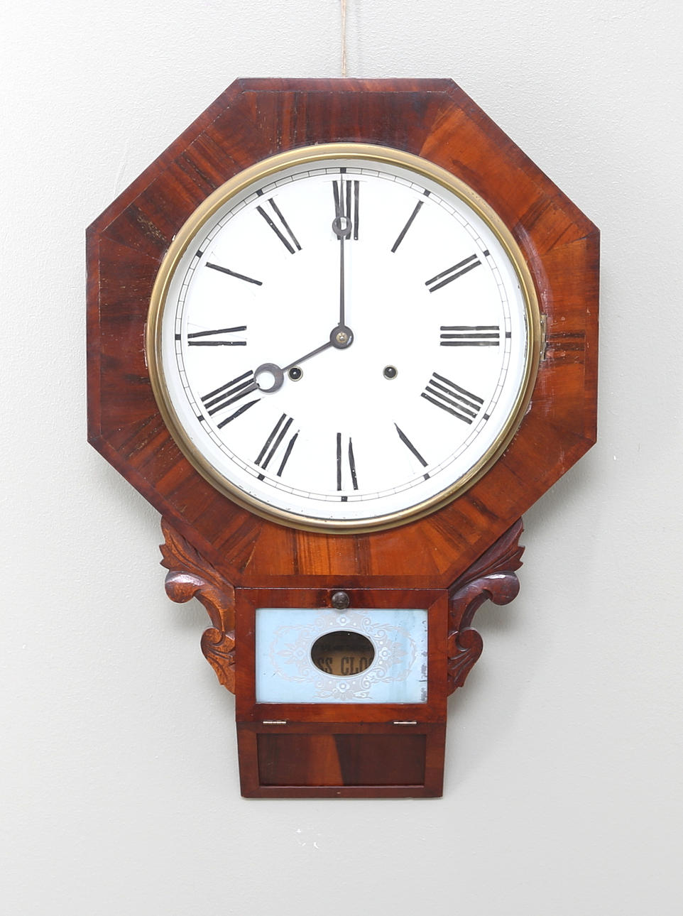 VÄGGUR, 1800-tal, Waterbury Clock Co.
