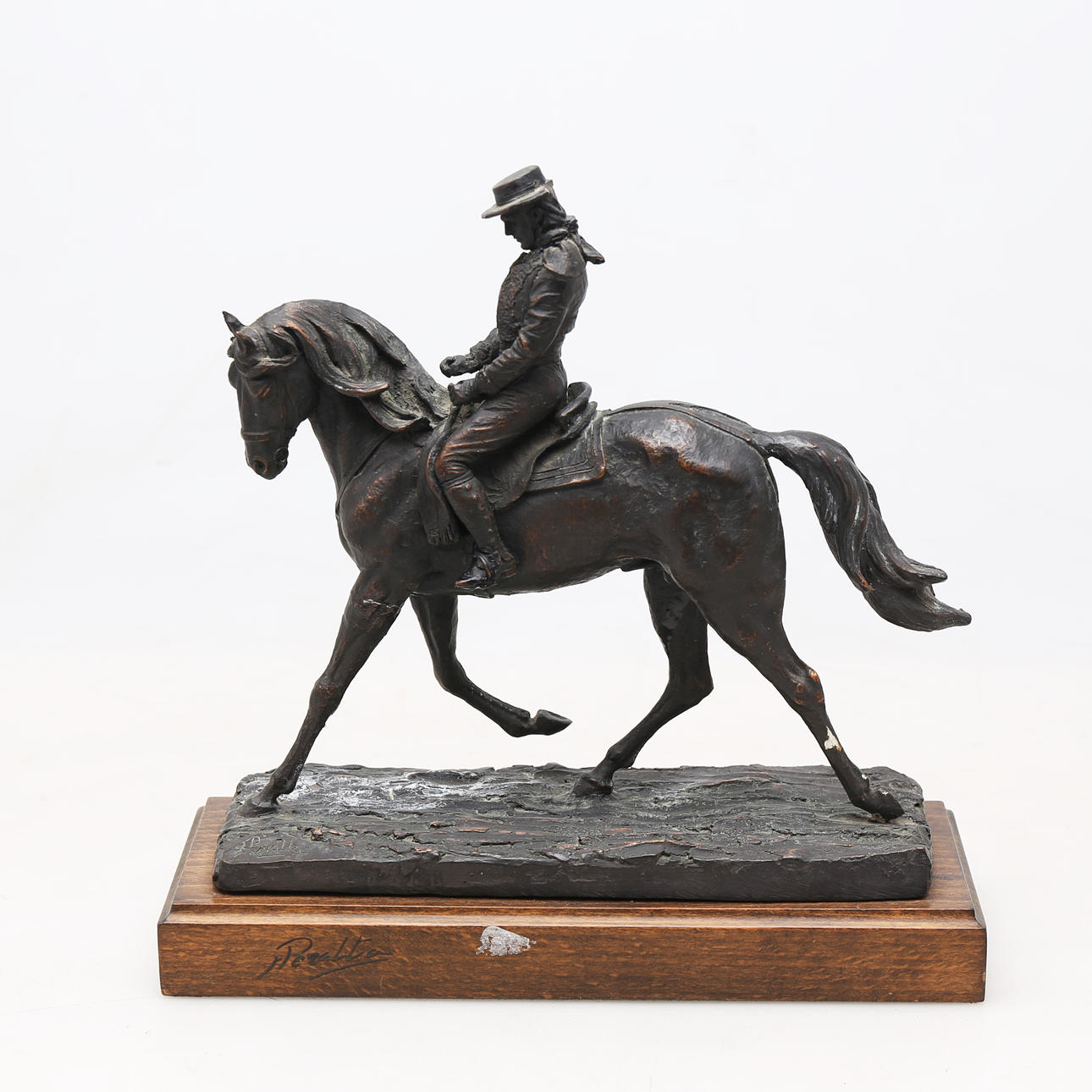 ÁNGEL PERALTA. Horse rider.