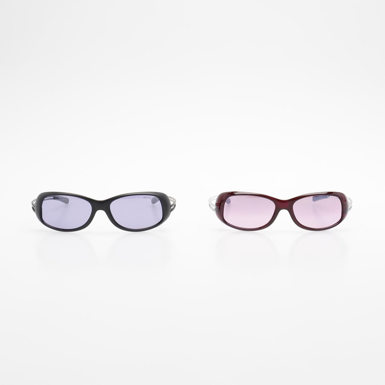 KARL LAGERFELD, SOLBRILLER, TO PAR.