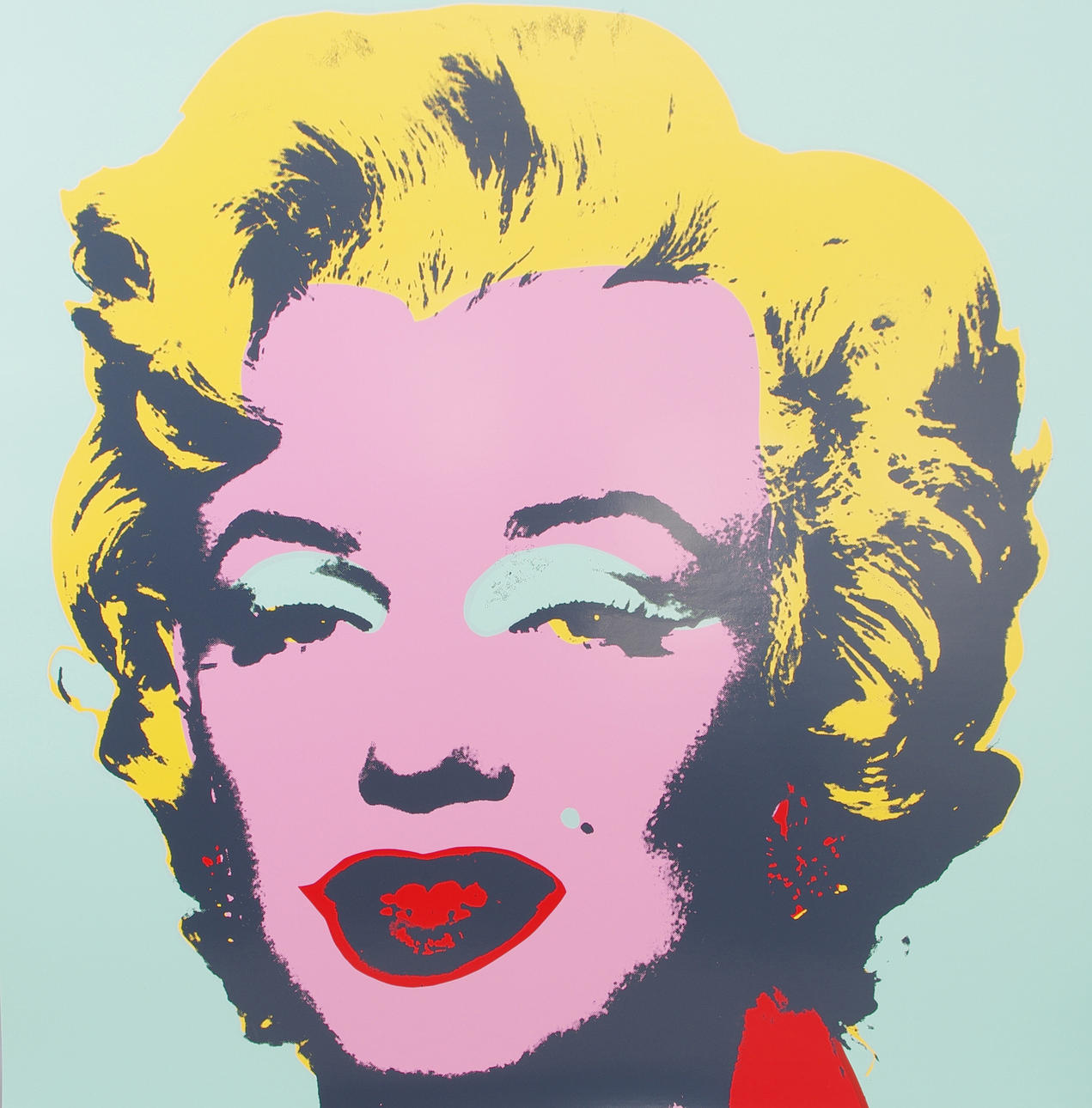 ANDY WARHOL. After. Marilyn 1967, color serigraphy.