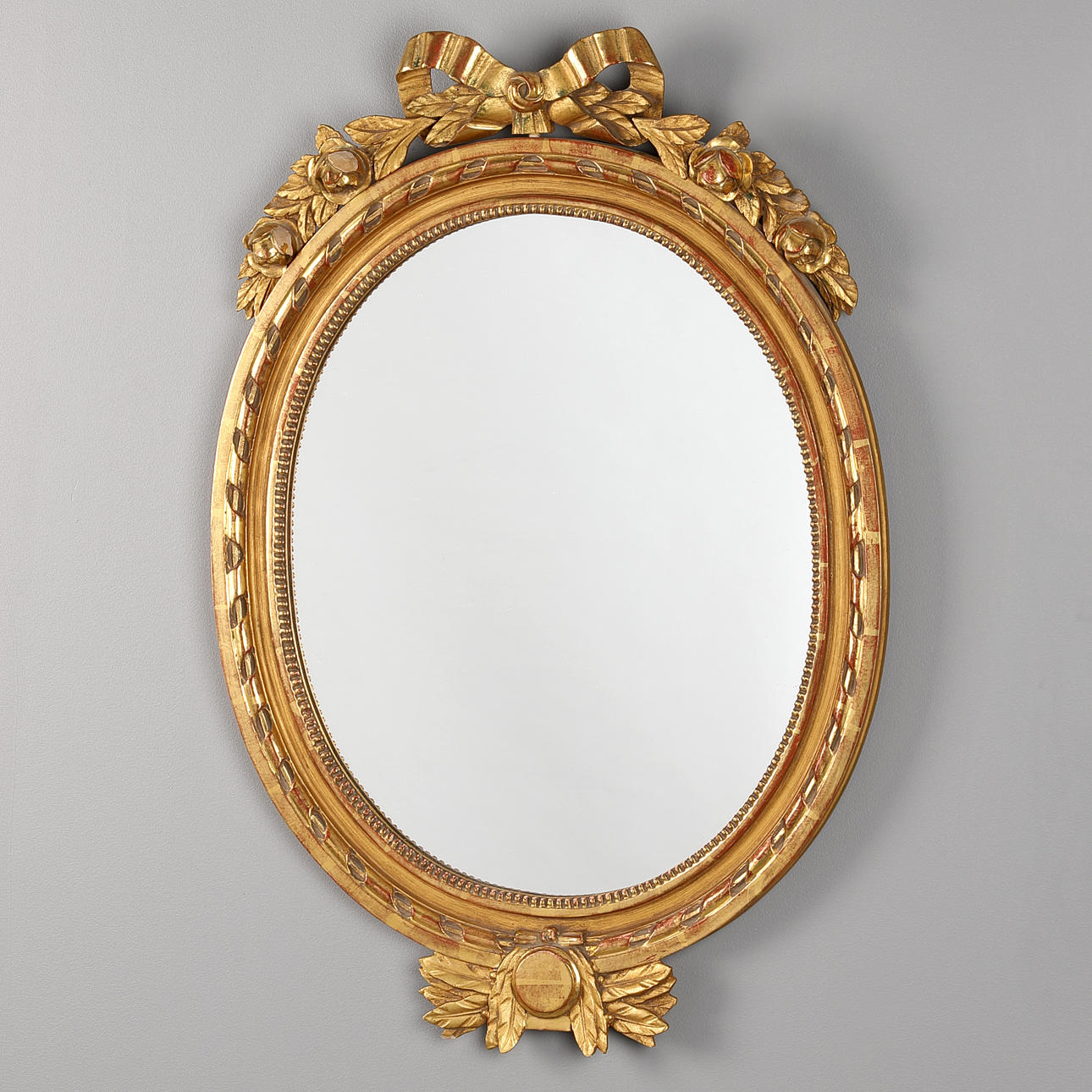 SPEGEL, gustaviansk stil, förgylld.