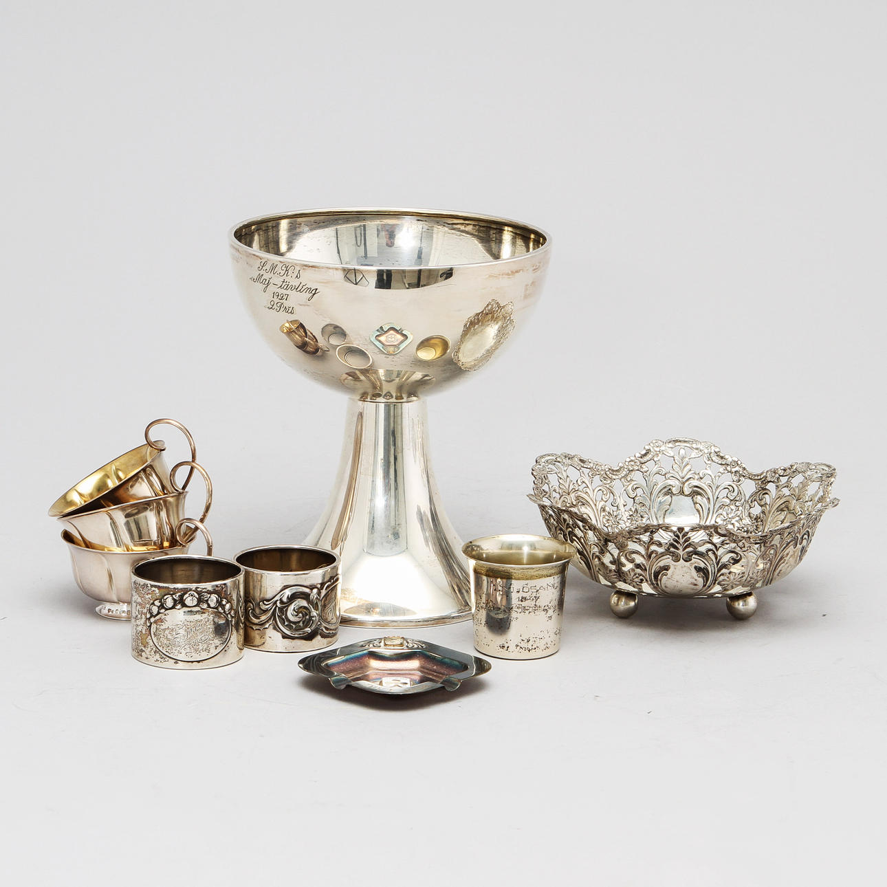 PARTI SILVER, 9 dlr. 570 g.