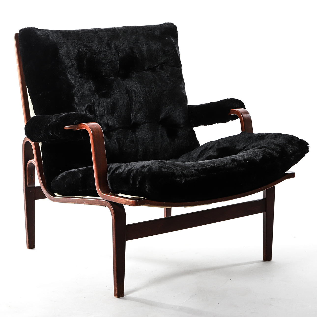 BRUNO MATHSSON. Lænestol, "Ingrid", Dux.