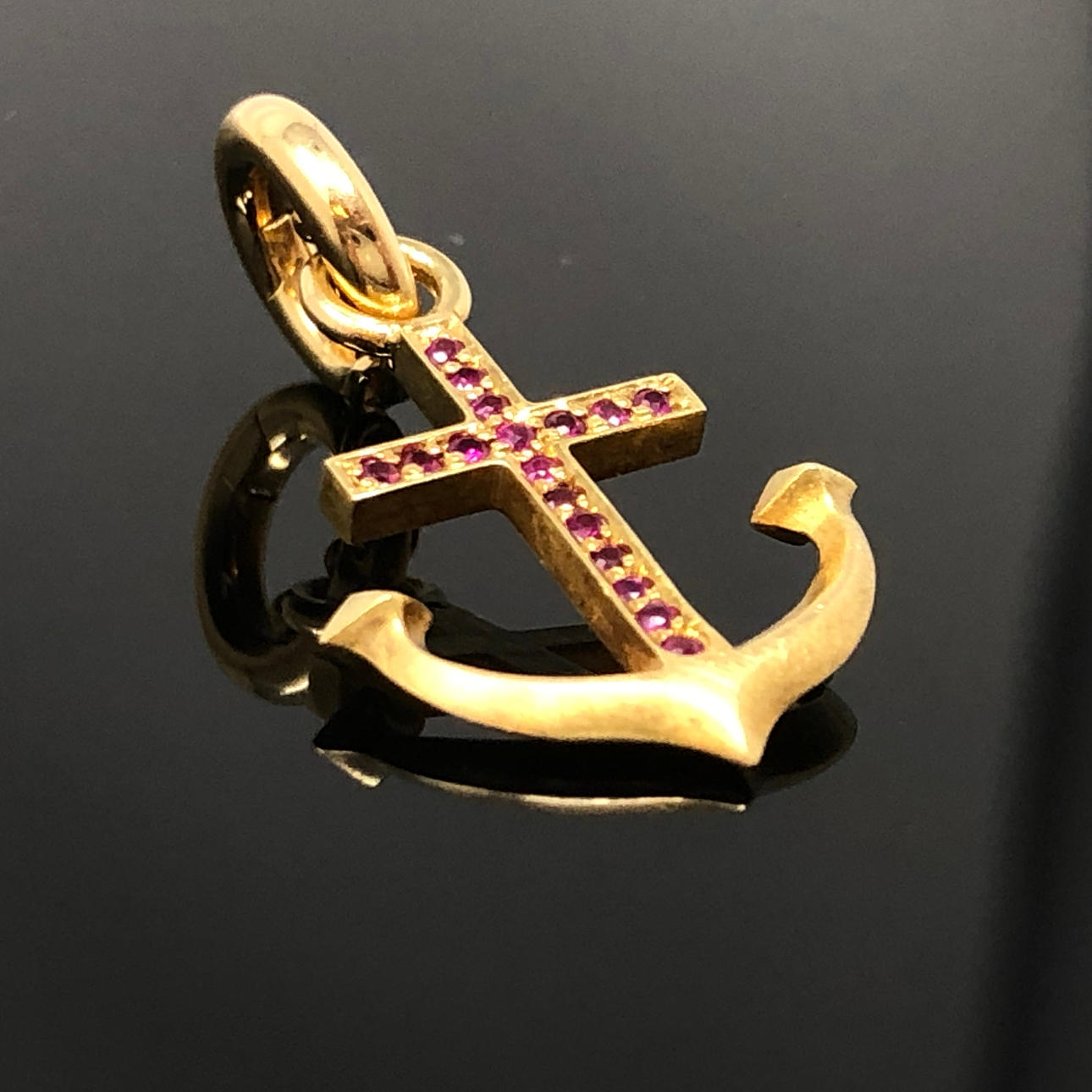 Schrems Anhänger Kreuz-Anker.