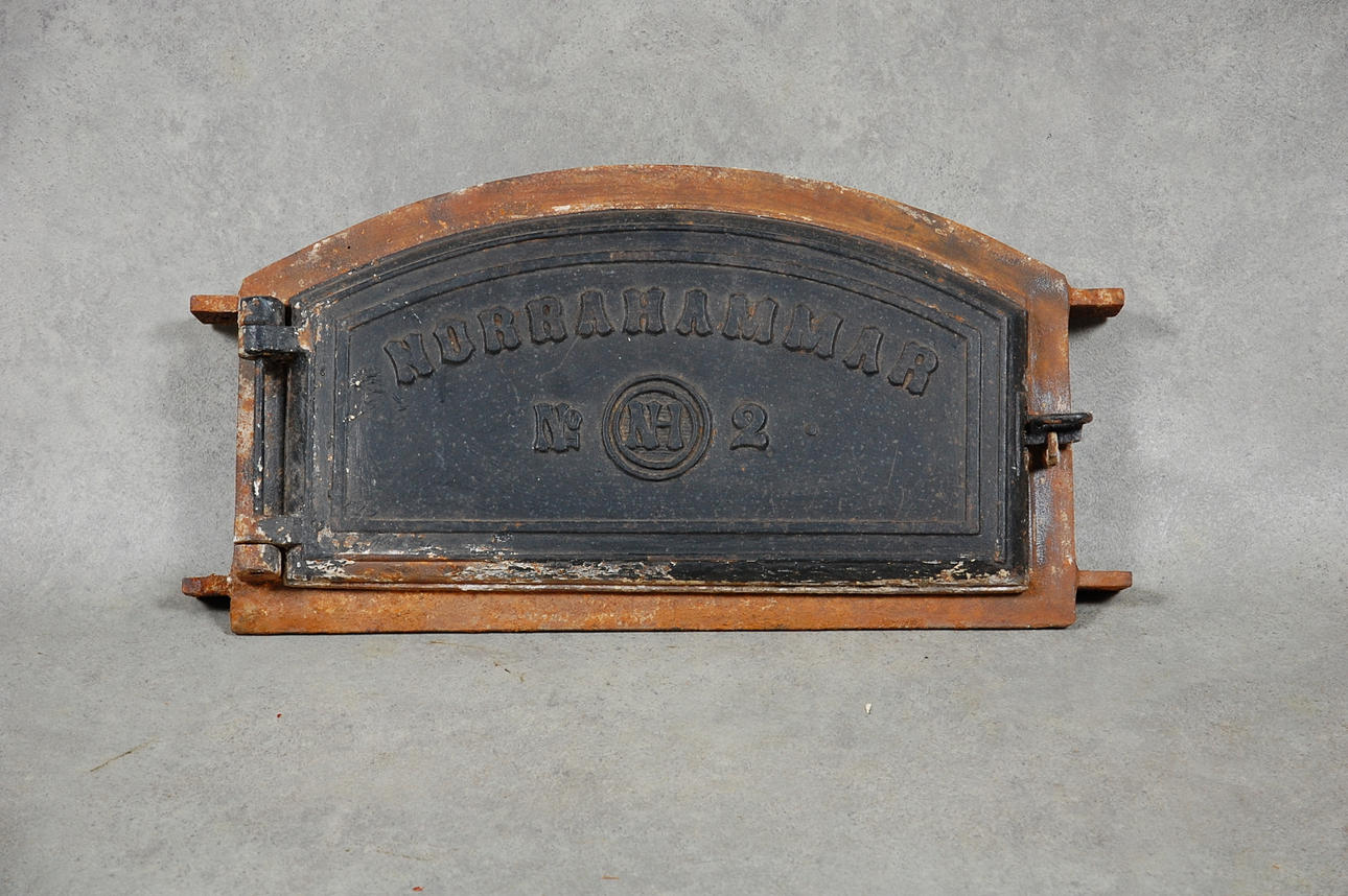 BAKUGNSLUCKA, gjutjärn, Norrahammar.