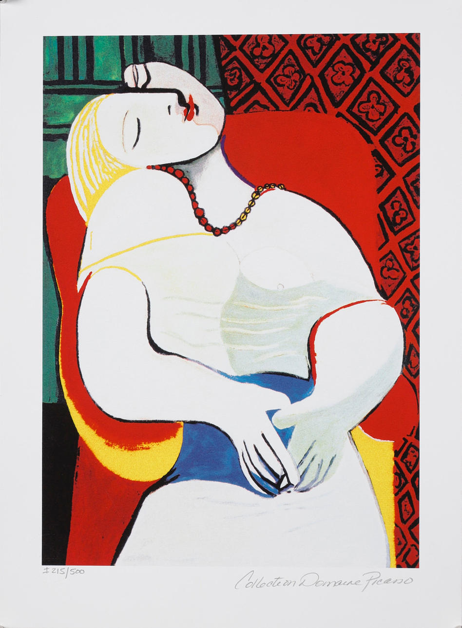 PABLO PICASSO. SEGÚN. "Le rêve".