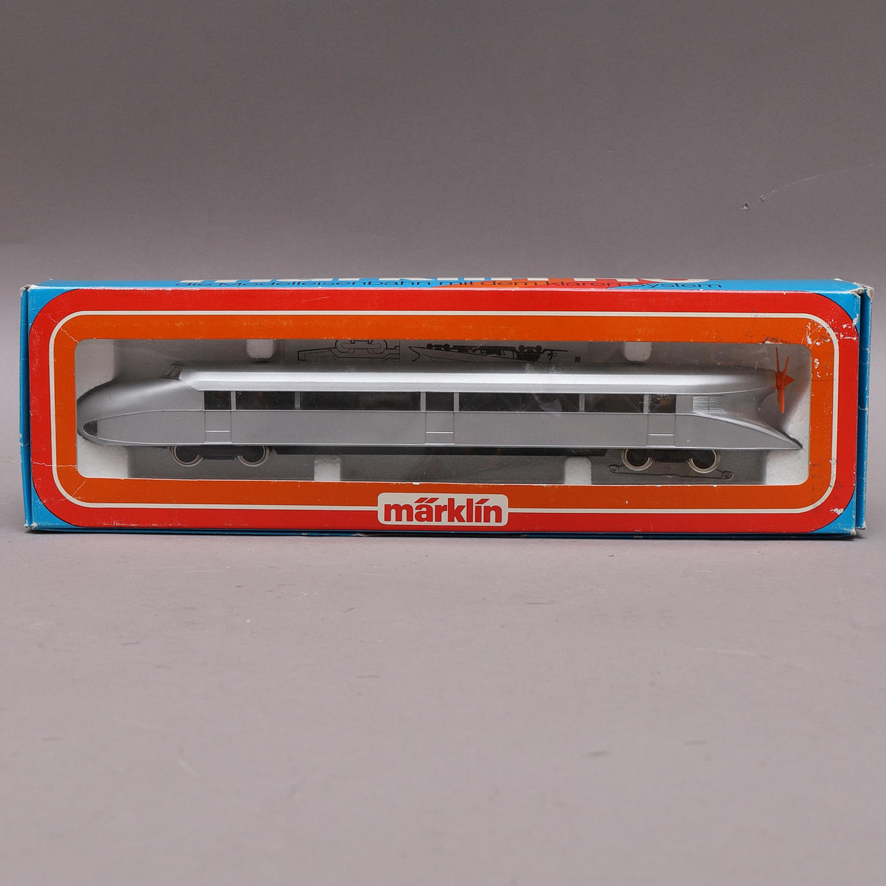 MODEL TRAIN, zeppelin, Kruckenberg, 3077, Märklin, West Germany.