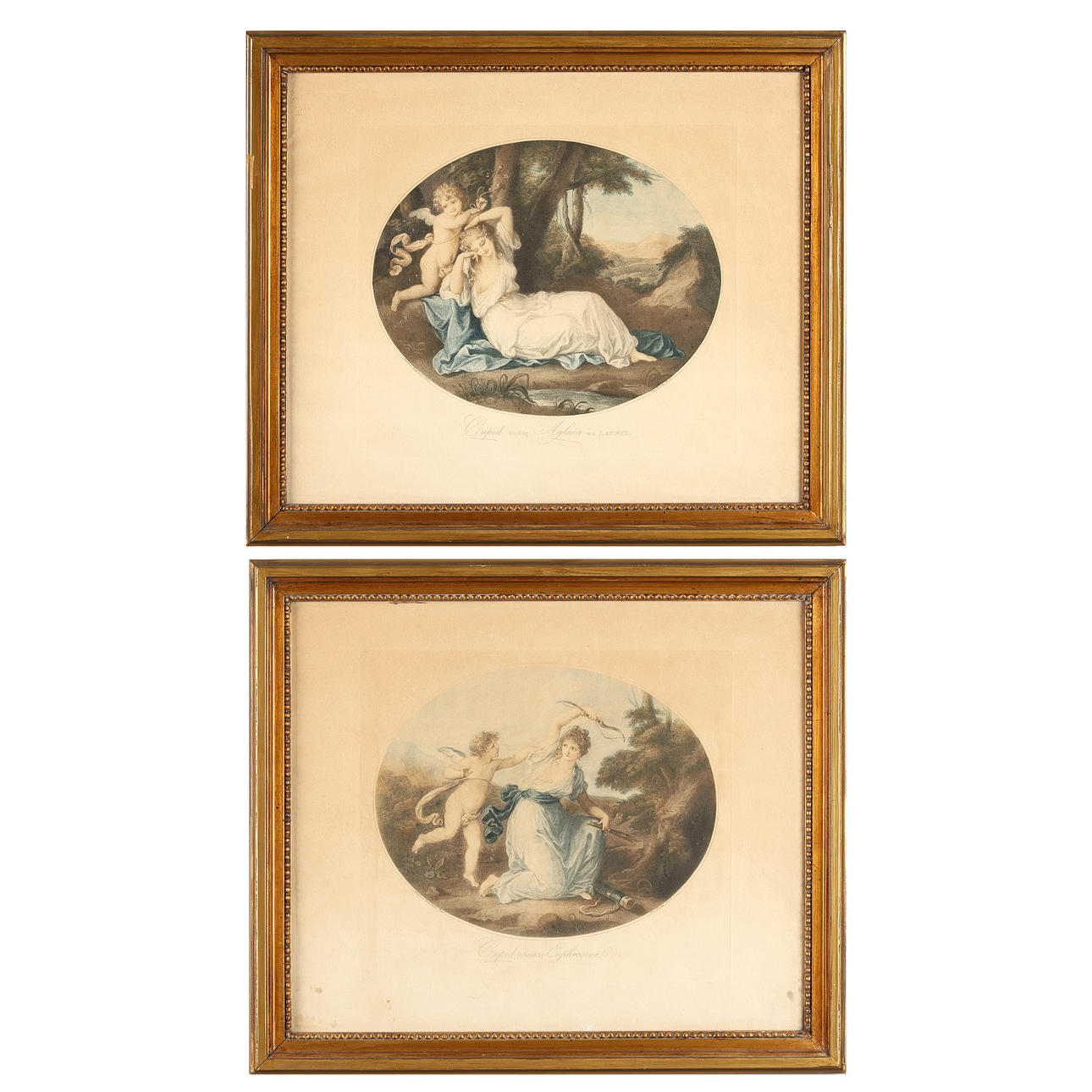 FARBEN, 1 Paar, 19. Jahrhundert.