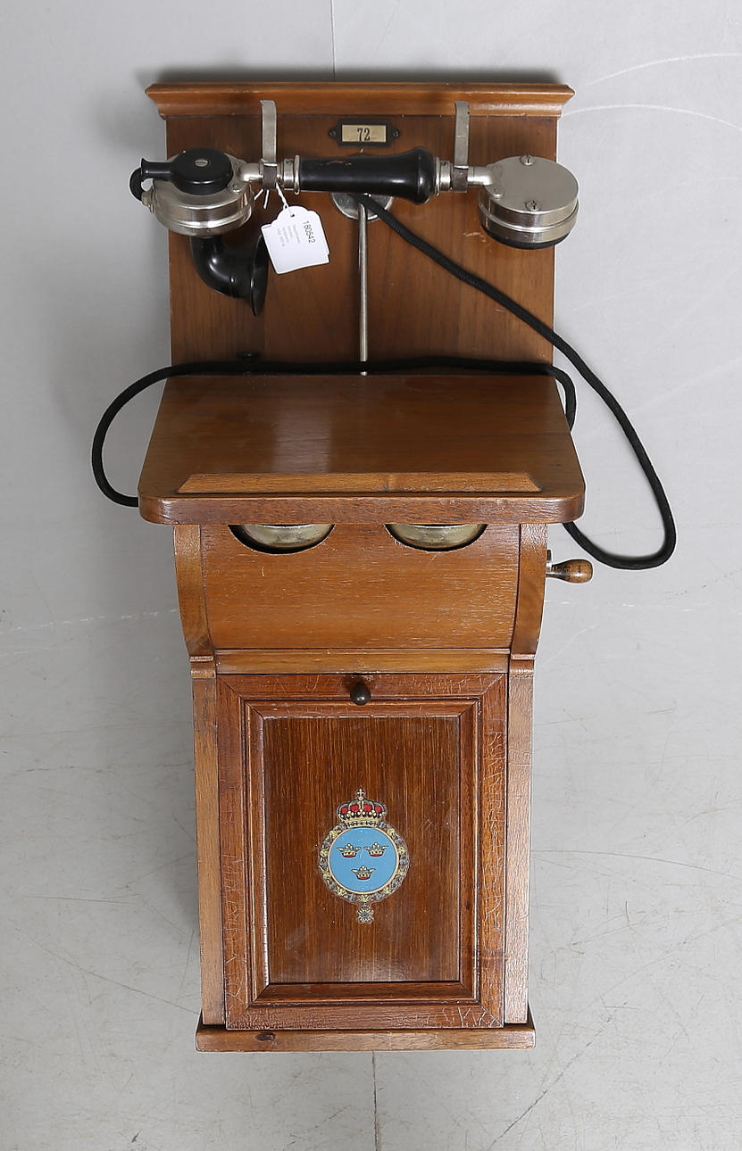 TELEFON, Telegrafverkets Verkstad, Nynäshamn, tidigt 1900-tal.