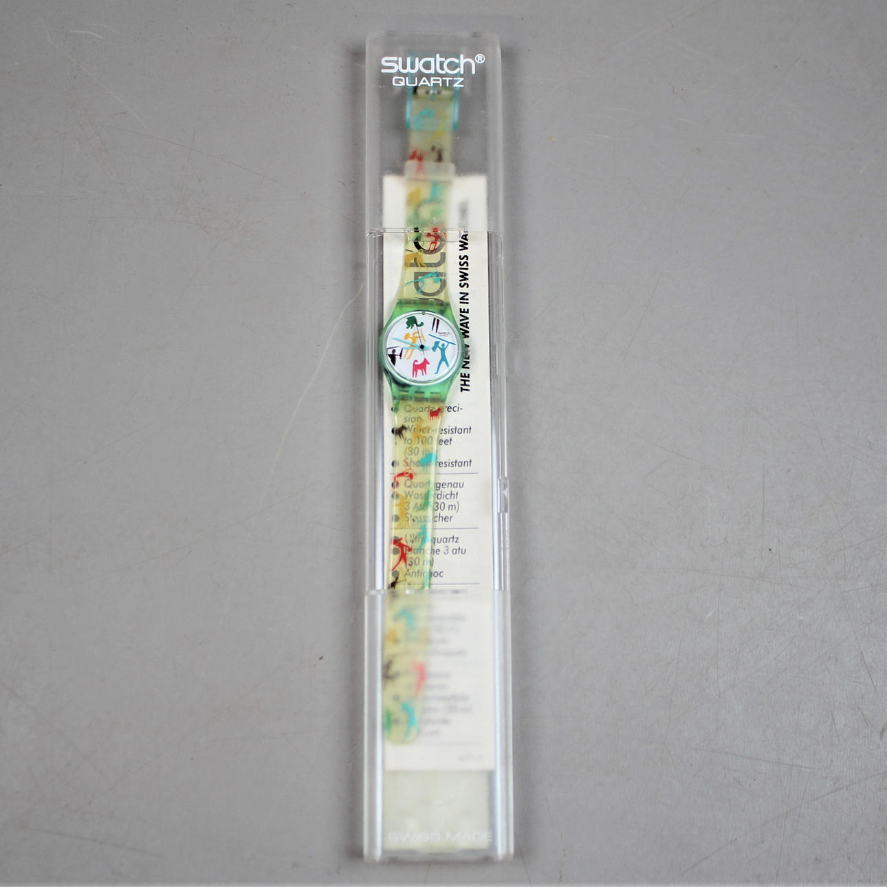 DAMEN Swatch Bongo 1990 Quarz.