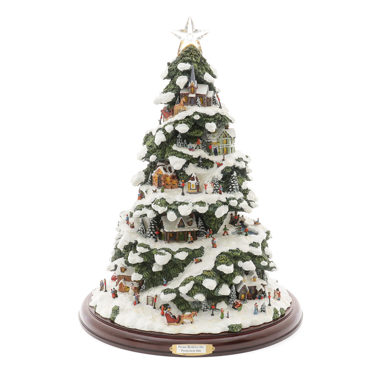 THOMAS KINKADE: 'VILLAGE CHRISTMAS'.