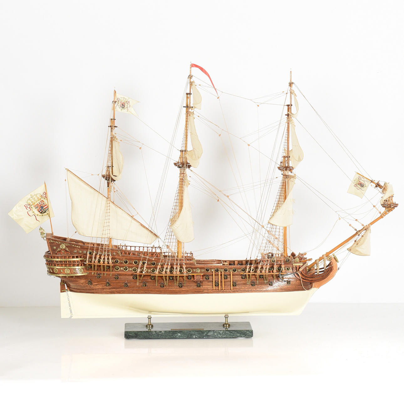 MODELO DE BARCO, 1900.