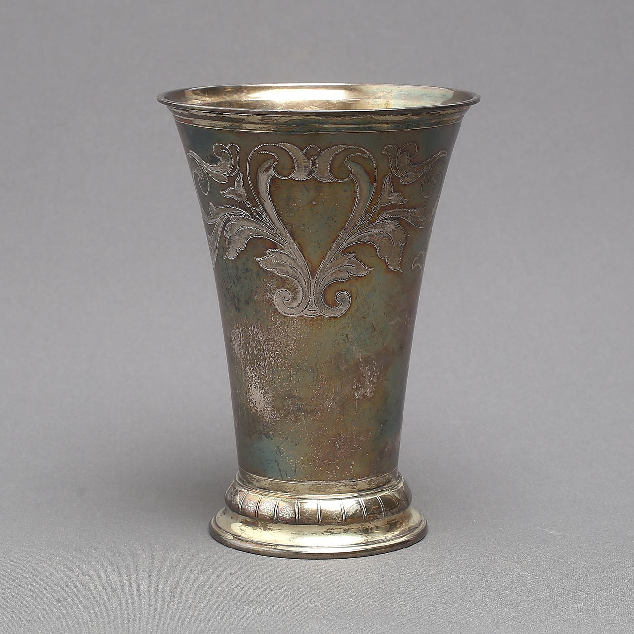 CUP / VASE, silver, GAB, 1946.