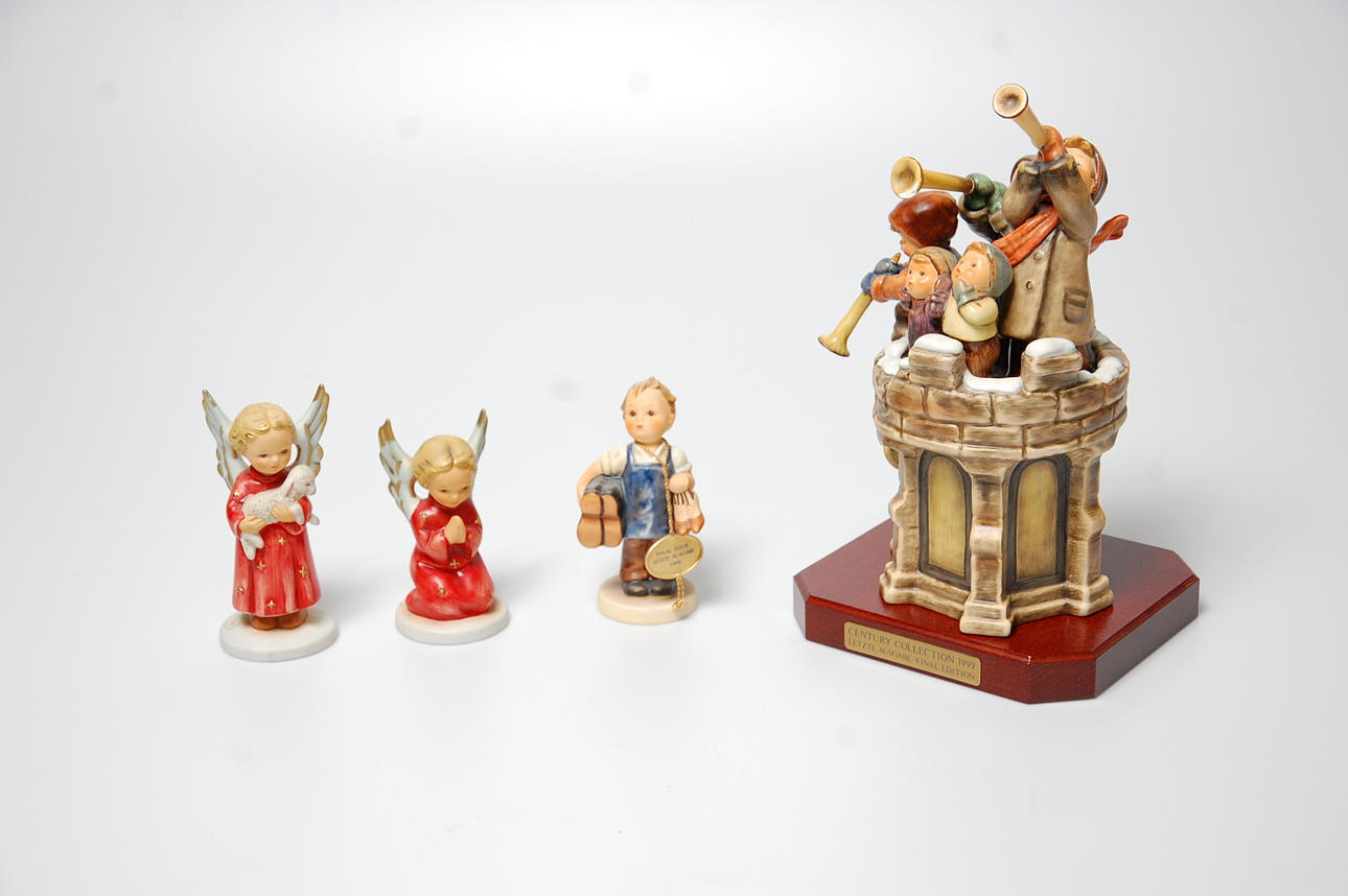 FIGURINER, 4 st Goebel.