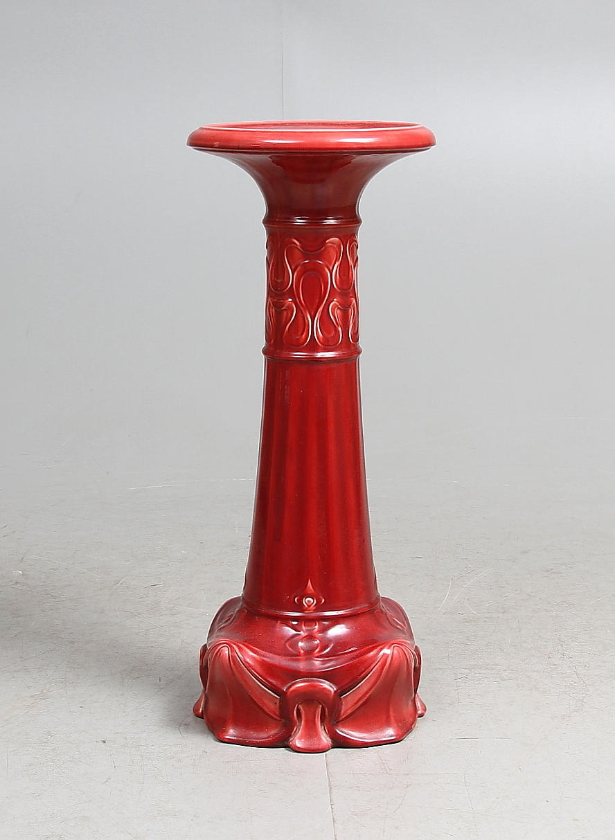 PIEDESTAL, Rörstrand, jugend, sekelskifte 1900.