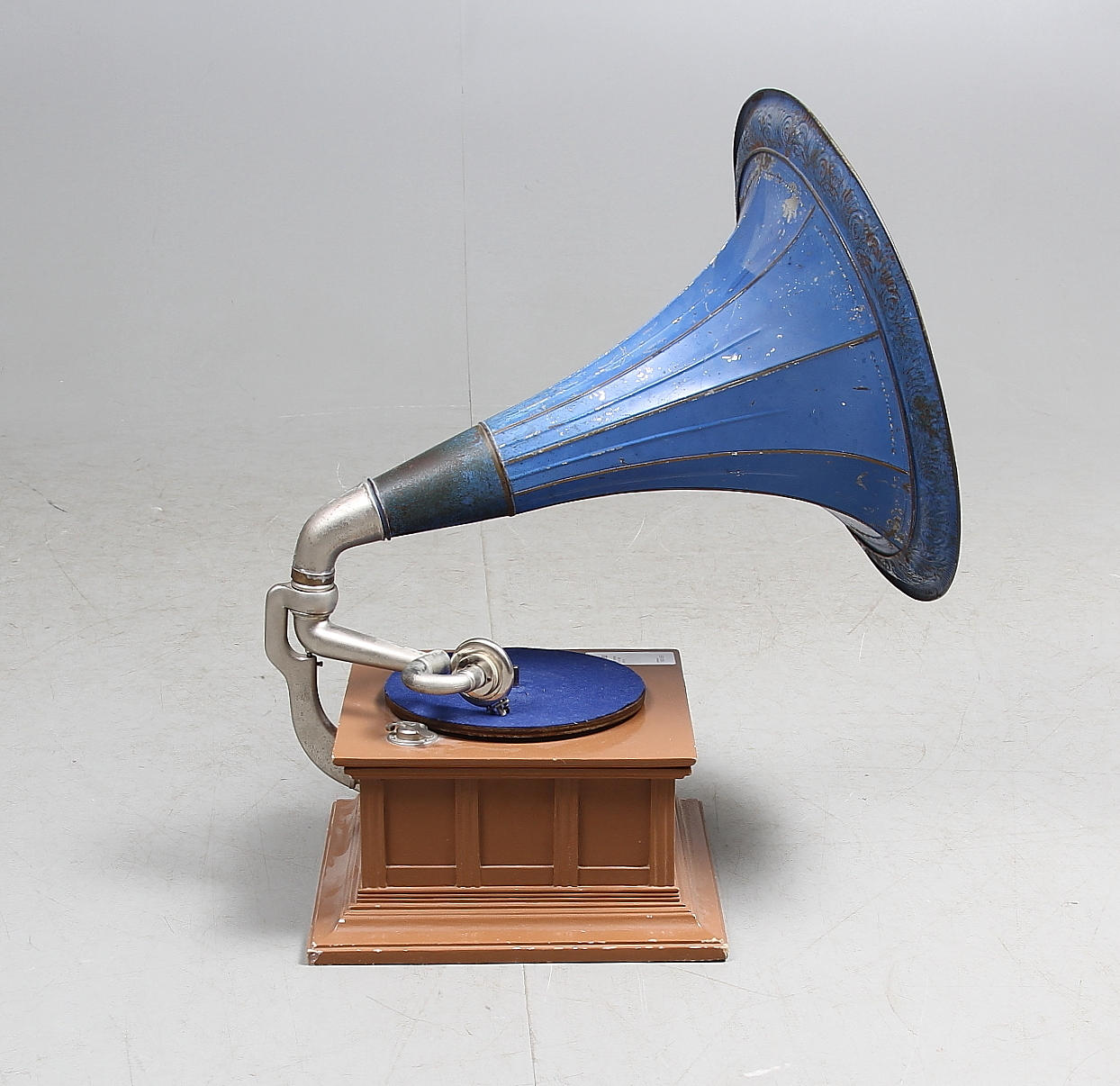 TRATTGRAMMOFON, tidigt 1900-tal.