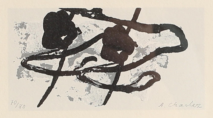 ARNE CHARLEZ. Lithograph, signed and numbered.