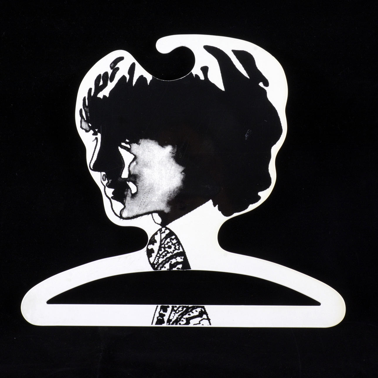 COAT HANGER, plastic, "Ringo Starr", 1970s.