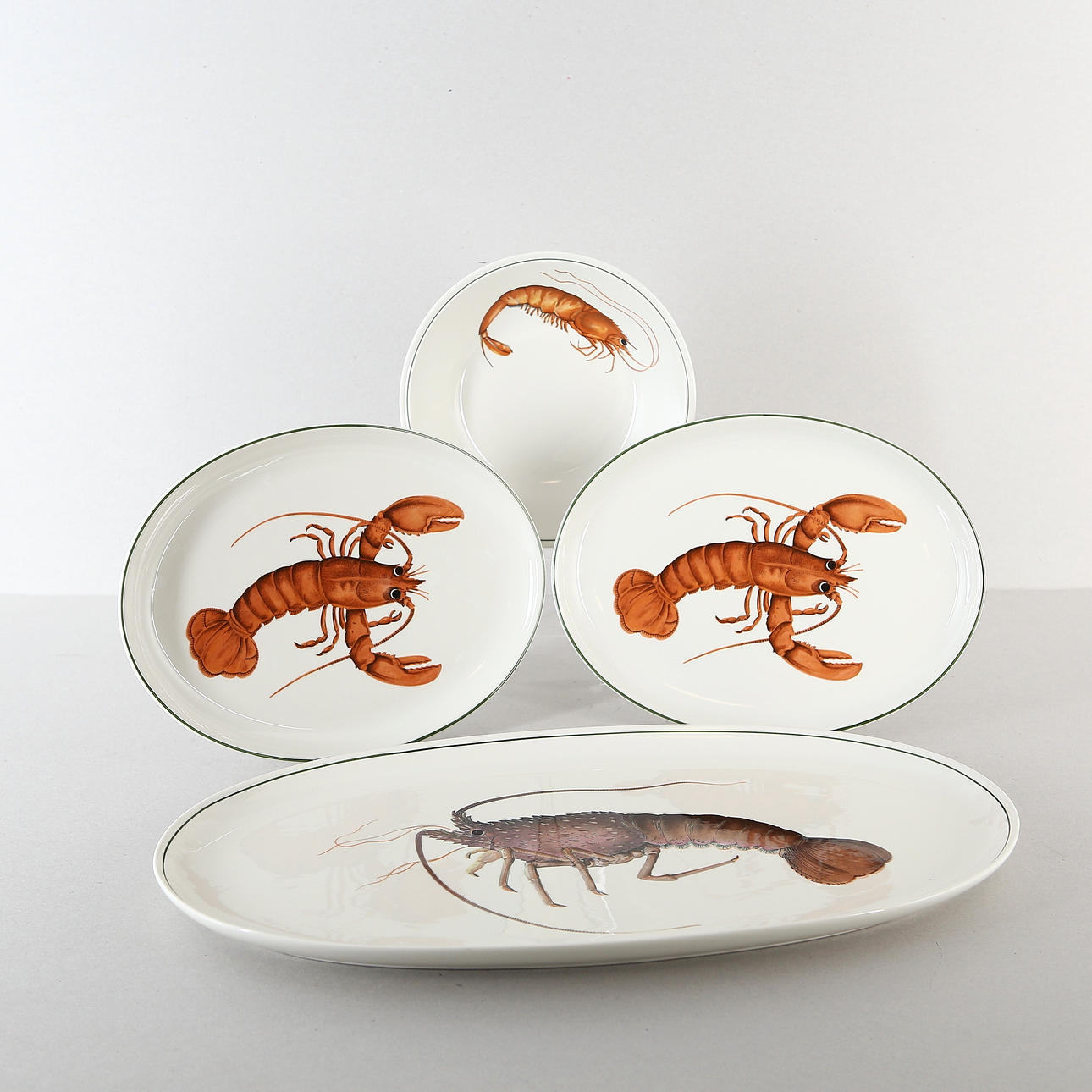 SKALDJURSSERVIS, 4 delar, porslin, "Pacific", Villeroy & Boch.