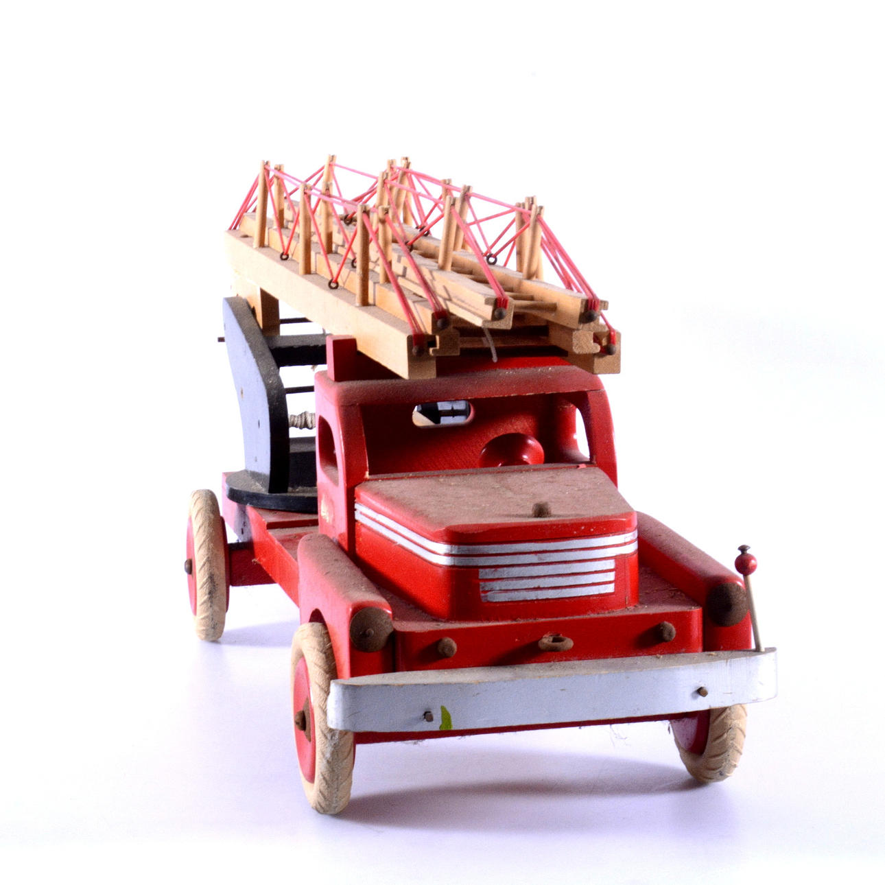 FEUERWEHRAUTO, Holz, 1900.