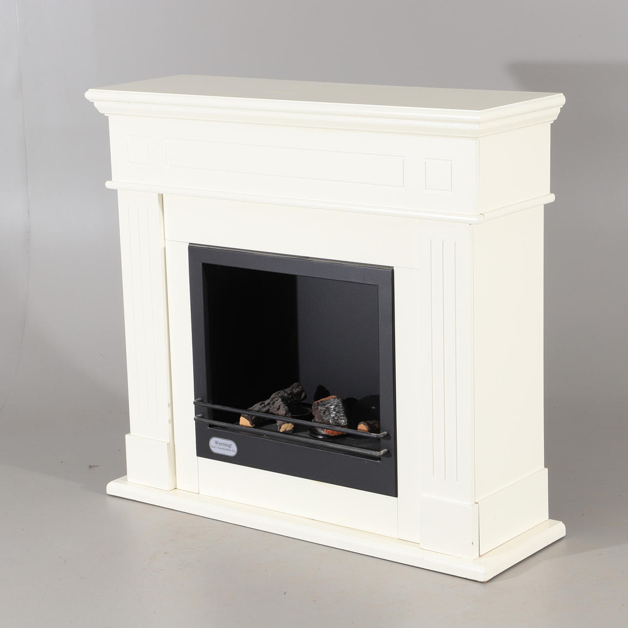 KAMIN, RGE design, eldas med bioehtanol.