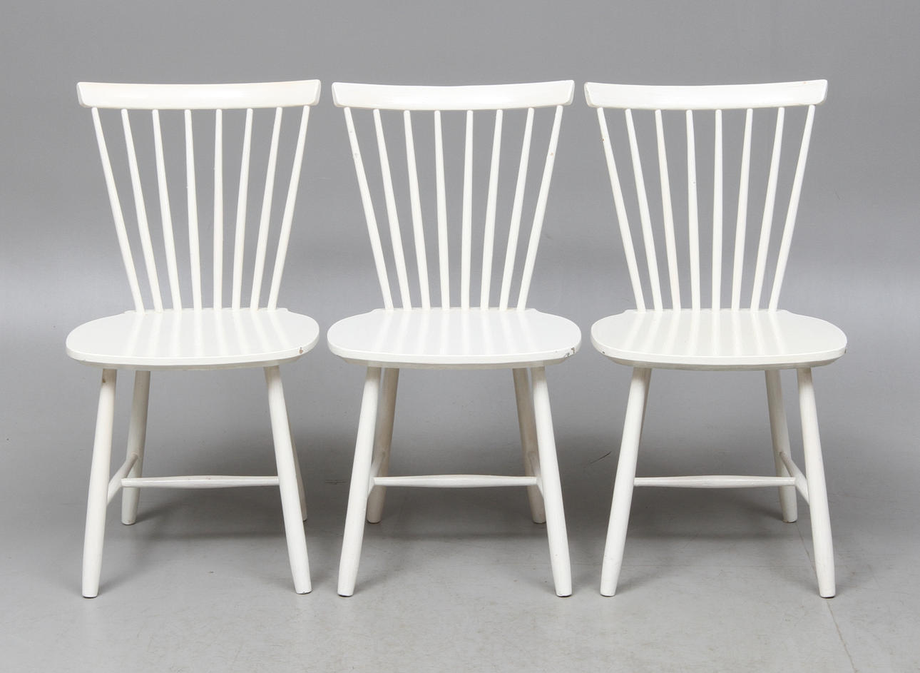 PINNSTOLAR, 3 st, 1900-tal.