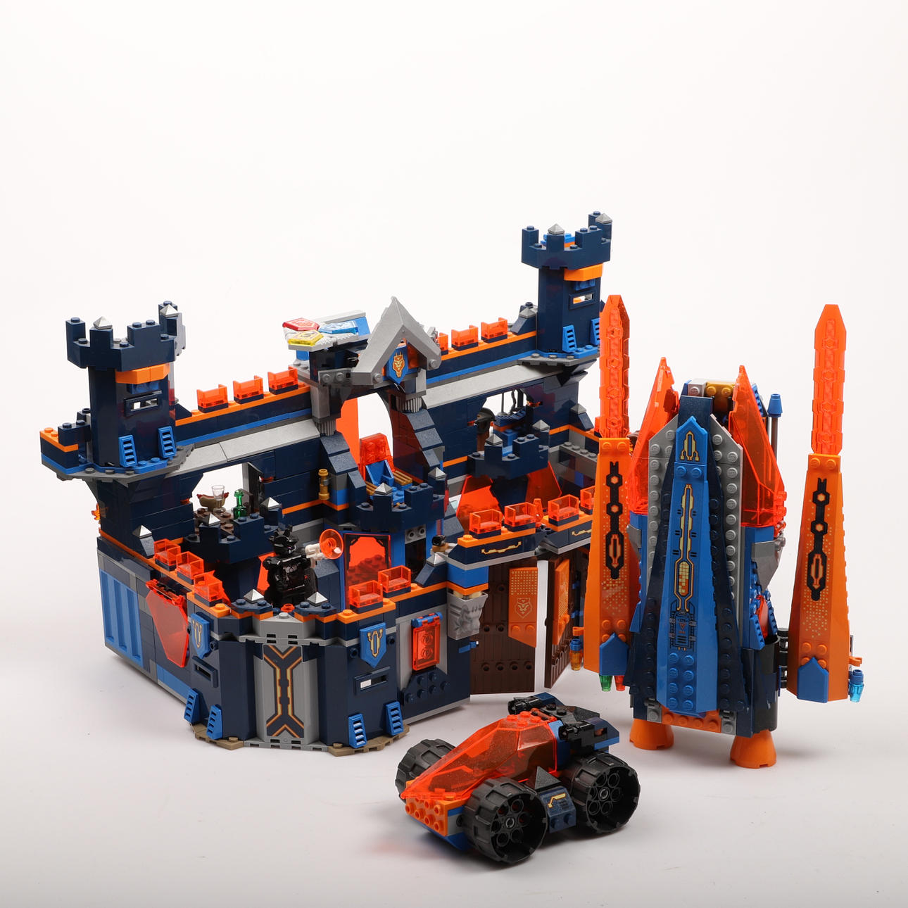 BUILDING MODEL, "Knighton's Castle", Lego, 2000s.