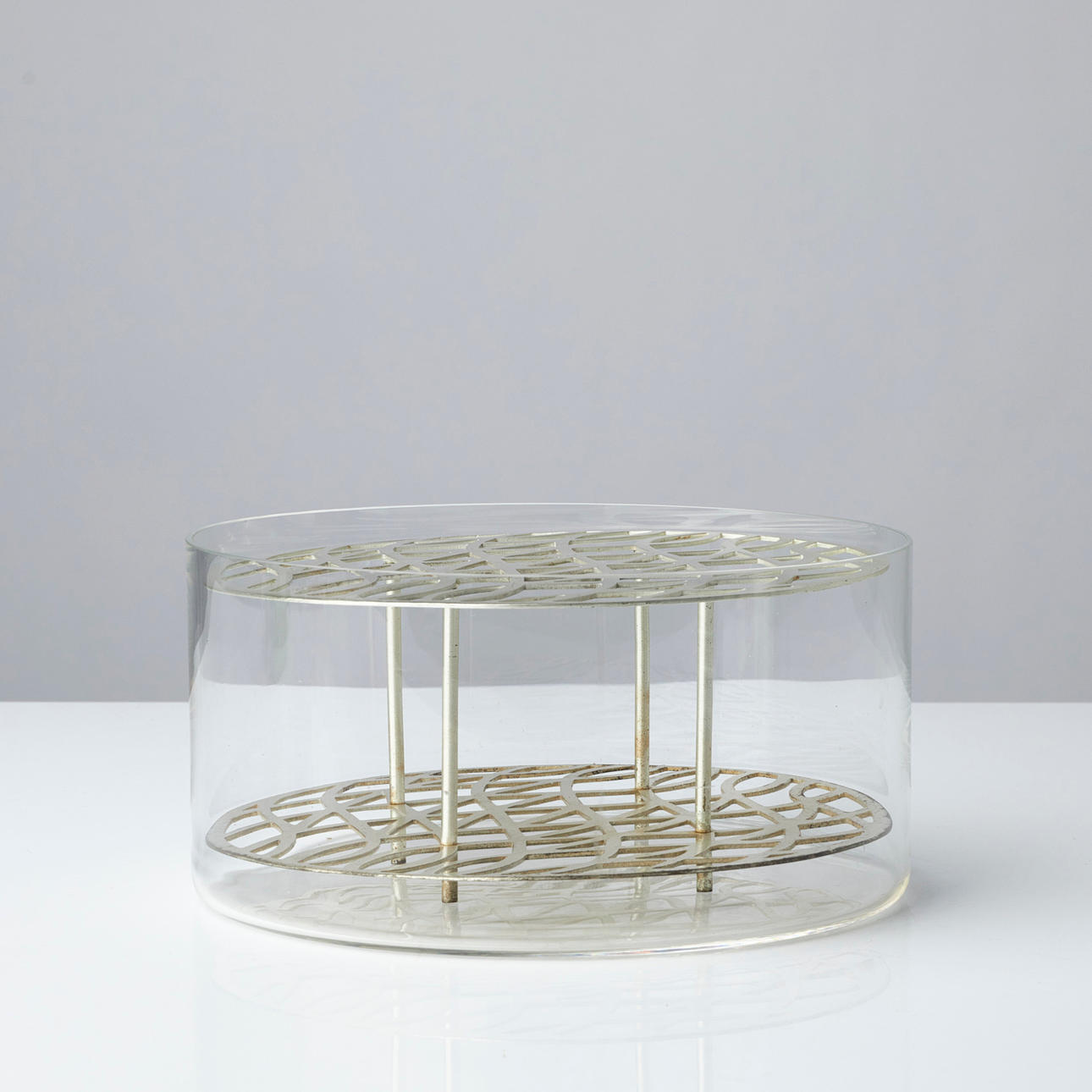 EVA SCHILDT. VAS, "Äng", klong, stor, silver.